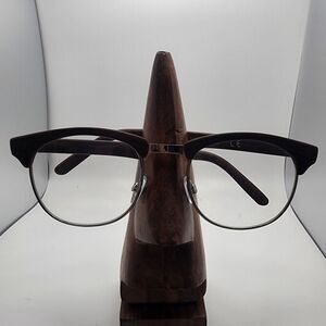 H&M Brown Faux Wood Glasses